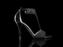 Load image into Gallery viewer, Elise black patent/ black suede

