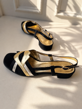 Load image into Gallery viewer, Ellen black/silver/gold
