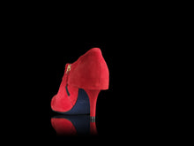 Load image into Gallery viewer, Dina red suede
